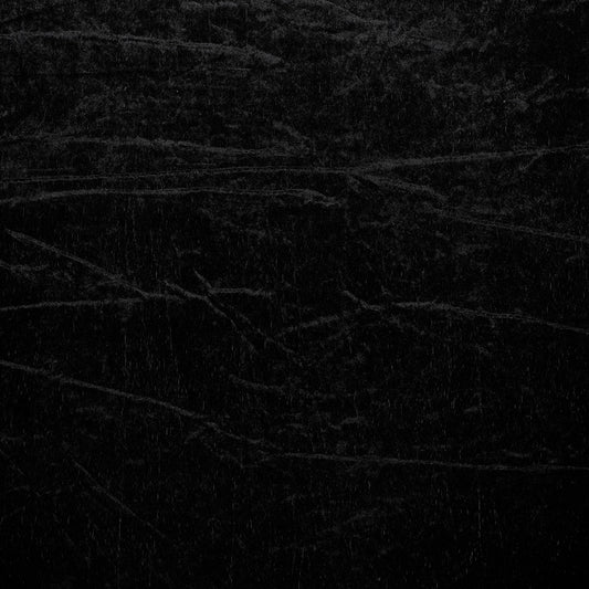 Pannesamt Stoff Schwarz – Detail