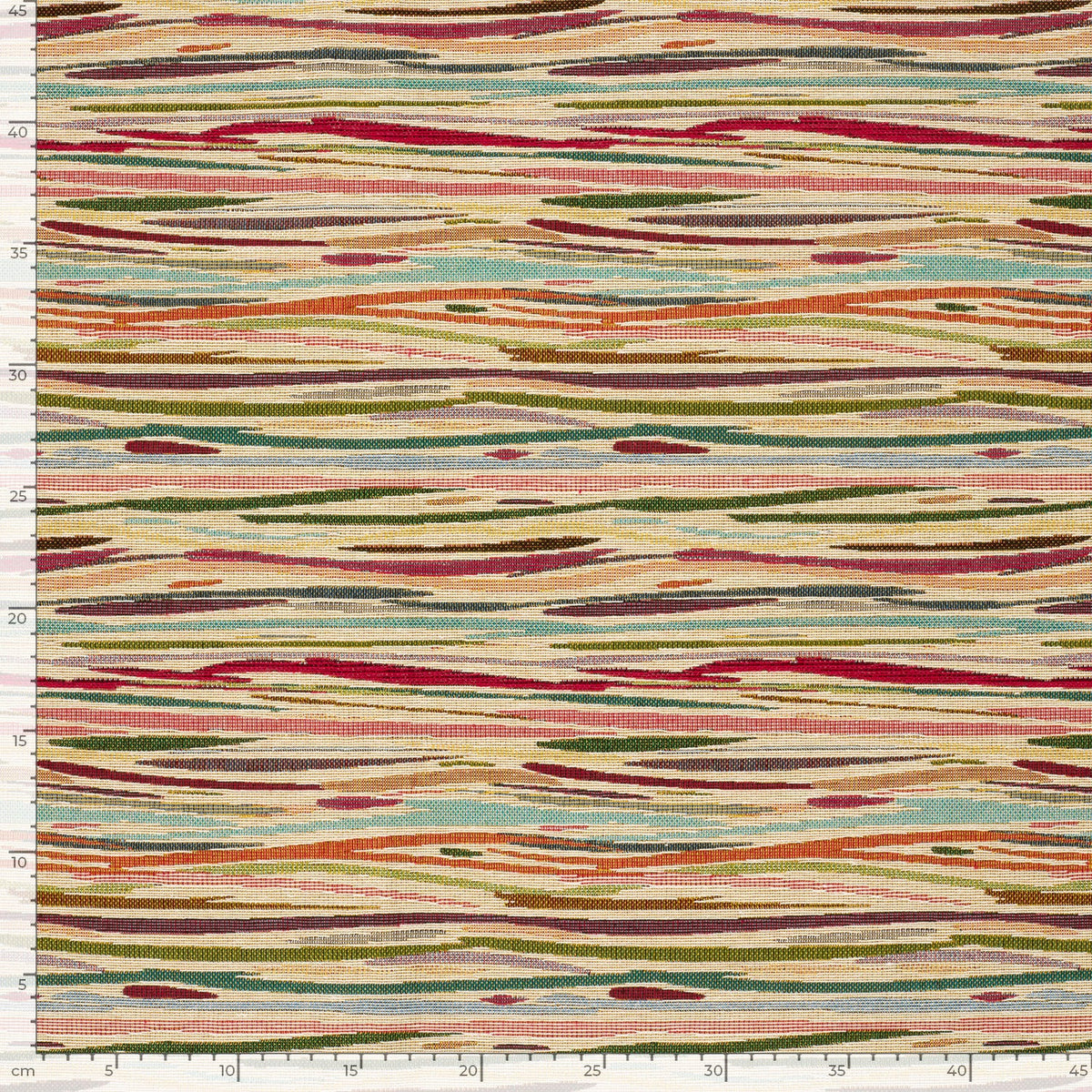 Gobelin Jacquard Streifen Beige