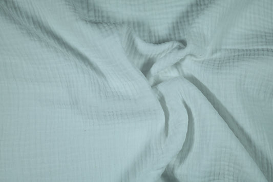 Weicher Weiß Musselin Musselin – doppellagig und hautfreundlich