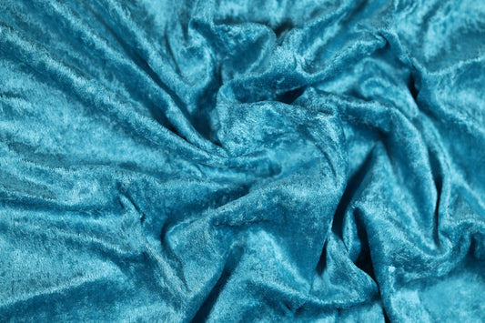 Samtstoff in Braunton mit Glanz – 140cm breit