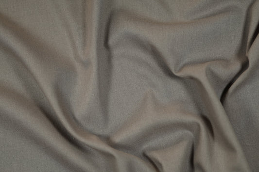 Grau-melierter Leinenmix für moderne Kleidung