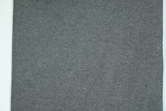 Elastischer Bündchenstoff in Mittelgrau für perfekte Bündchenabschlüsse