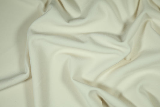 Weicher Baumwoll-Jersey in Naturweiß – blickdicht und komfortabel