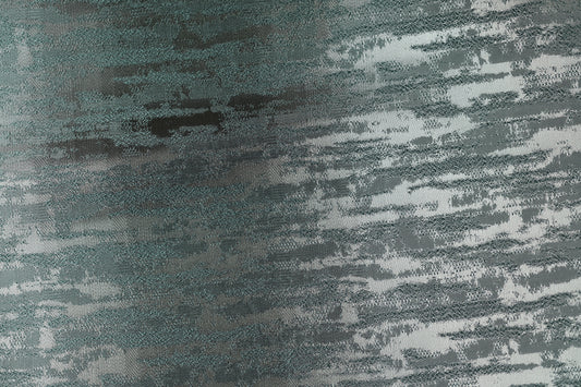 Strukturierter Stoff in Blaugrün – ideal für Vorhänge und Kissen