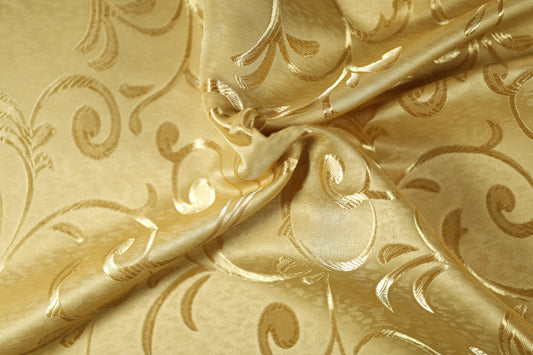 Dekostoff mit changierender Struktur in Taubenblau – perfekt für Vorhänge