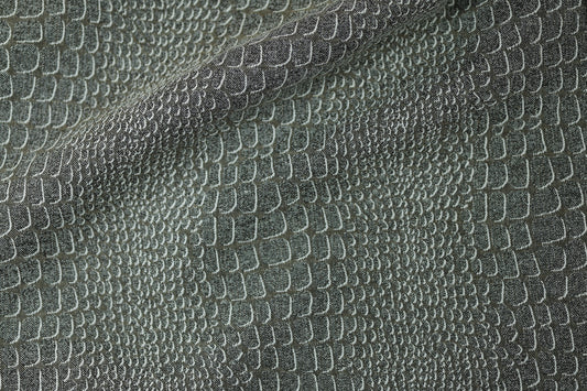 Vorhangstoff – Animal Struktur Beige – perfekt für Vorhänge, Raumtrenner und Heimdeko