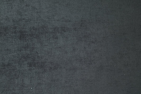 Dunkelgrauer Möbelstoff mit samtiger Struktur – modern und robust