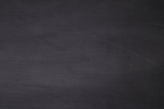 Anthrazitfarbener Cordstoff für Bekleidung