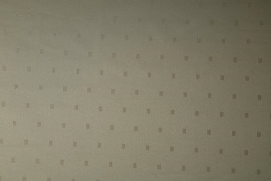 kochfester Tischdeckenstoff mit Punktmuster in Beige – elegant & pflegeleicht