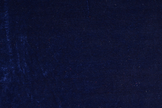 Marineblauer Samt Stoff – Edler Velvet Stoff weich & glänzend