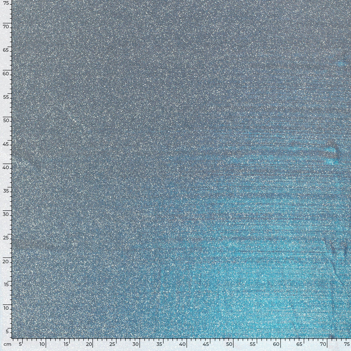 Glitzer Jersey Stoff Babyblau – Stoffeya