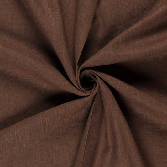Leinen Baumwolle Stoff Braun – Fall