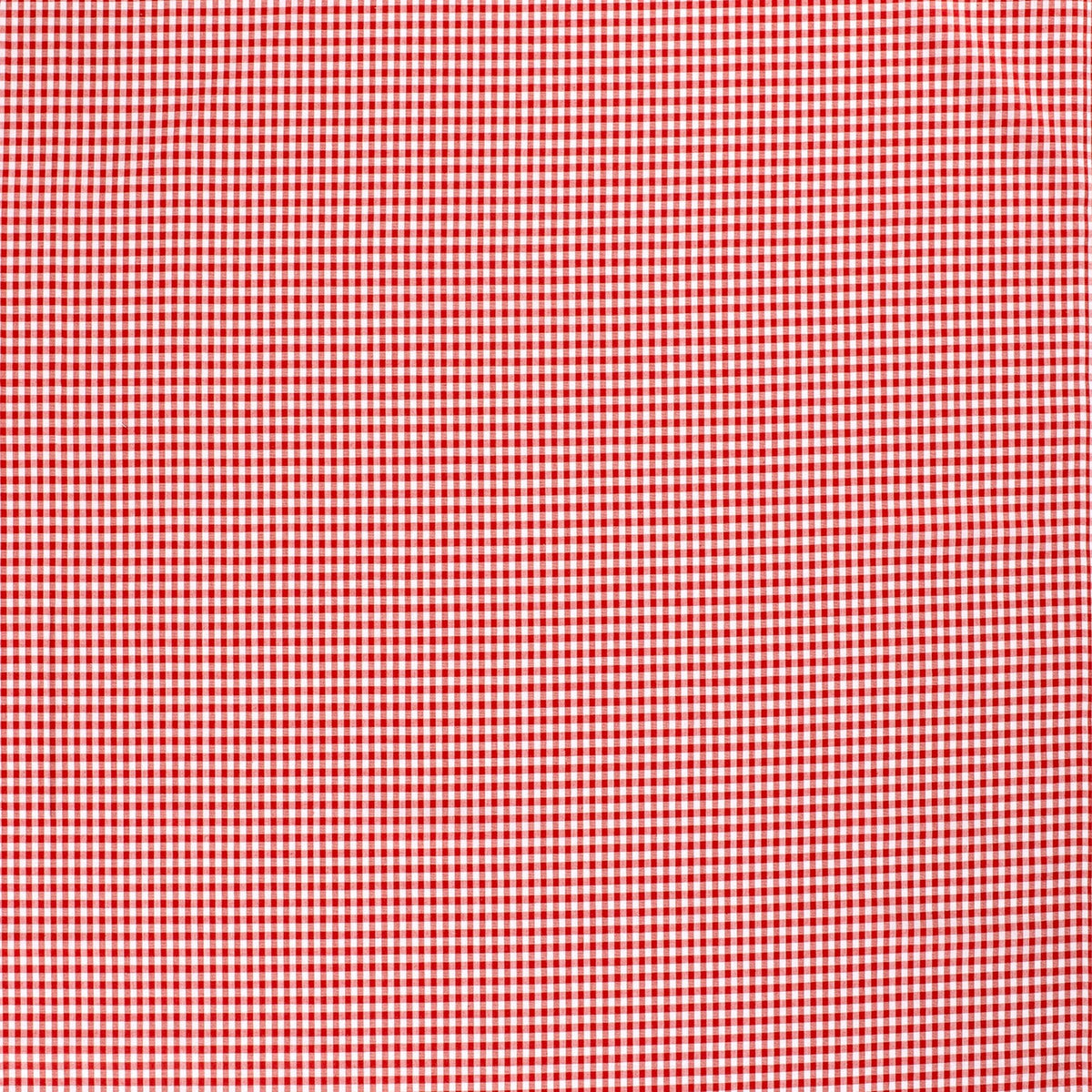 Baumwoll-Popeline Vichy-Karo Rot – Ansicht 2