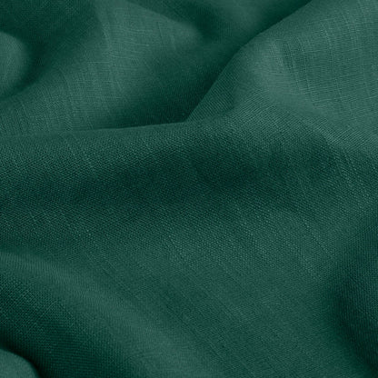 Leinen Baumwolle Tannengrün – Stoffansicht