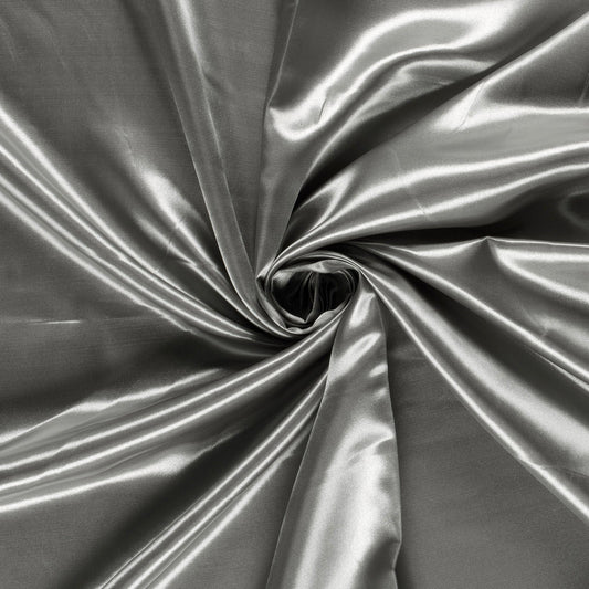 Satin Stoff Grau – Fall