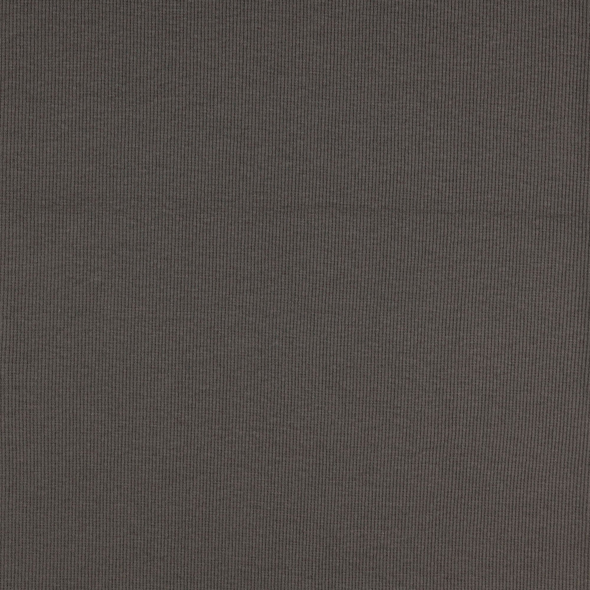 Bündchenstoff Grau – Elastischer Rippstrick