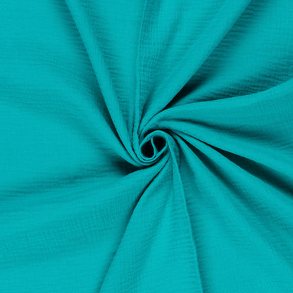 Musselin Stoff Türkis – Fall