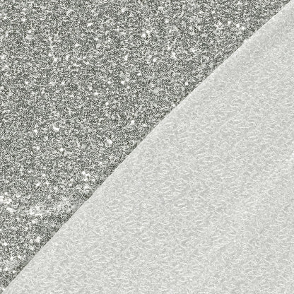 Paillettenstoff Mesh Silber – Drapierung