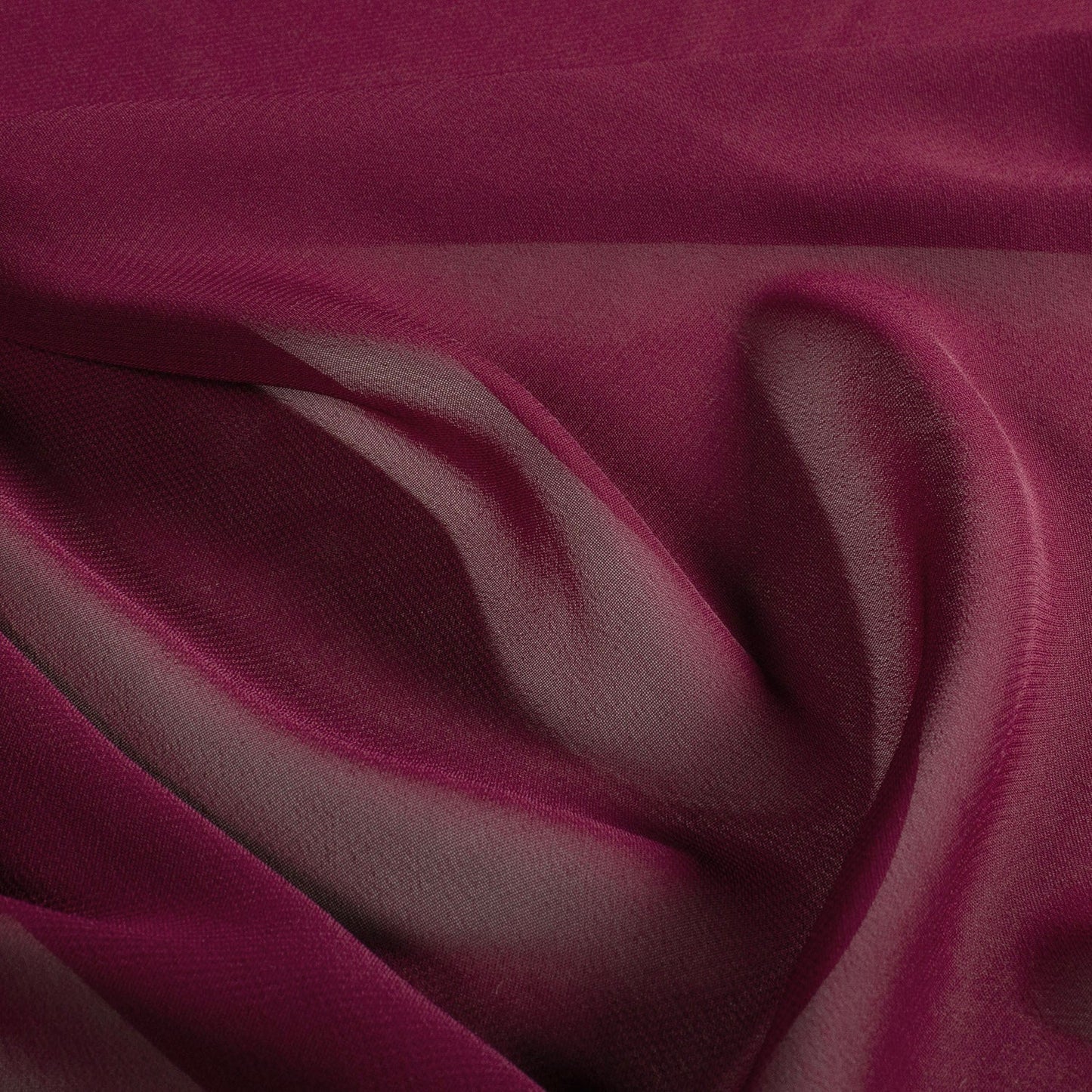 Chiffon Stoff Bordeauxrot – Stoffeya