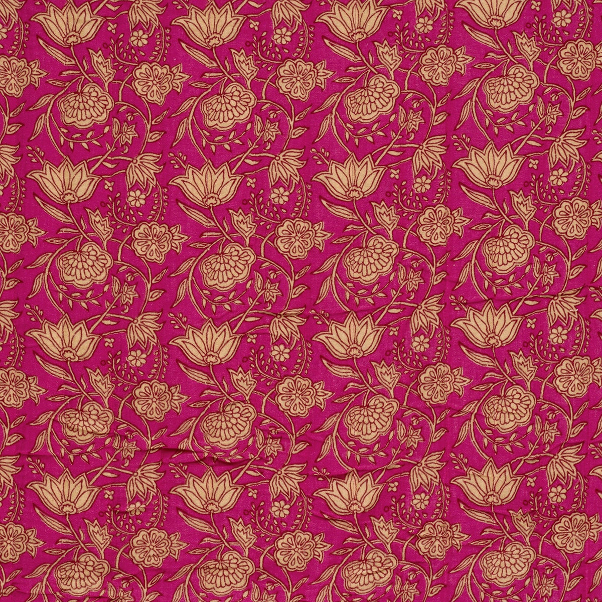 Musselin Steppstoff Abstrakt Fuchsia – Ansicht 5