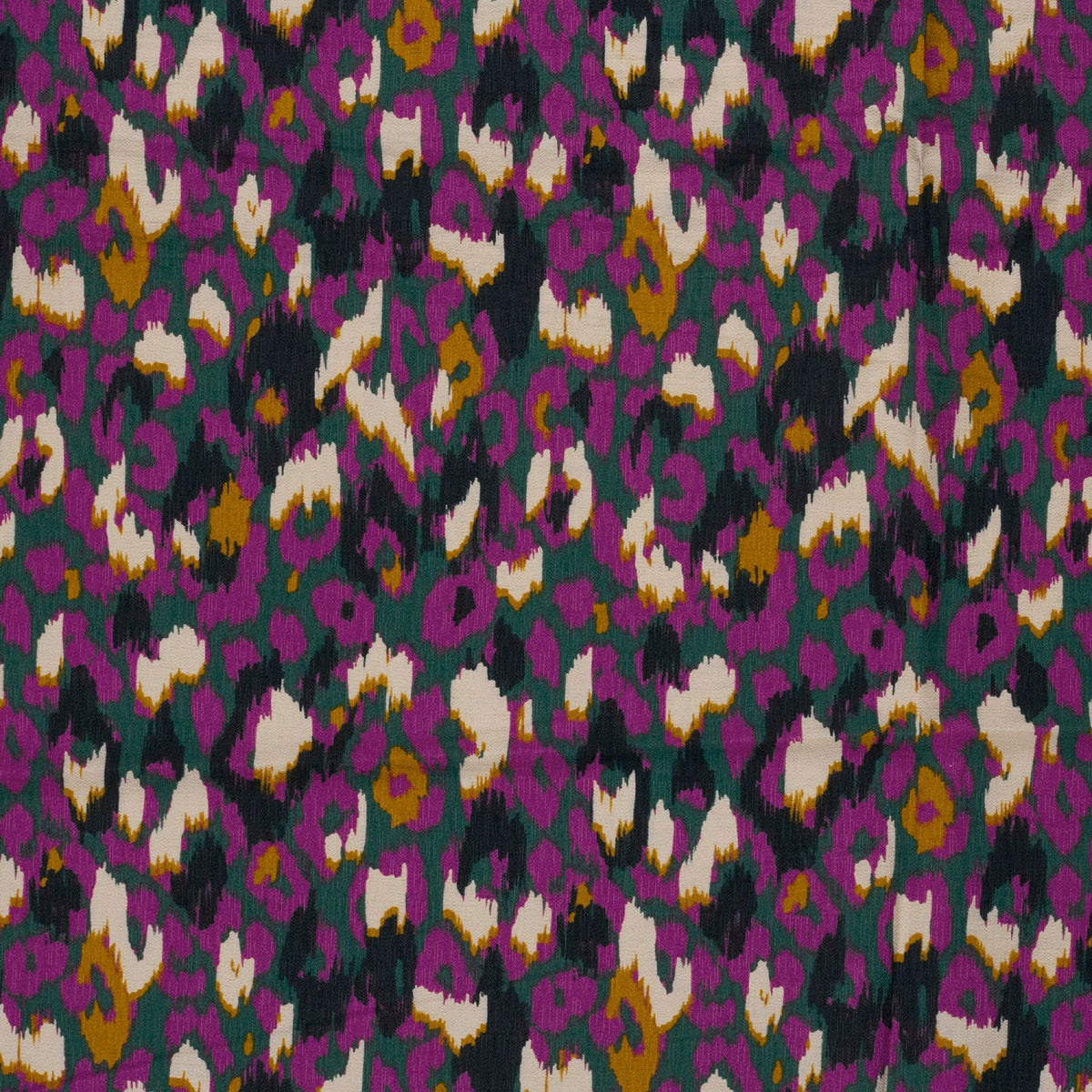 Viskose Ottoman Abstrakt Violett – Weicher Viskosestoff mit Print