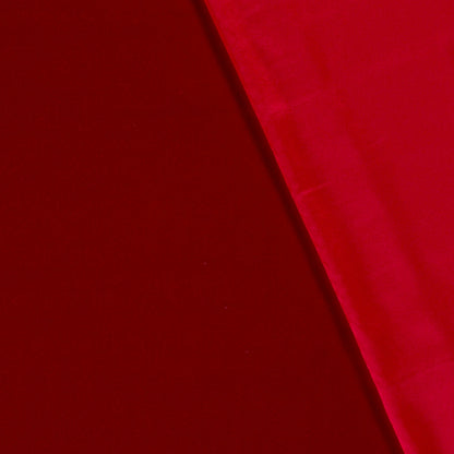 Satin Stretch Stoff Dunkelrot – Struktur