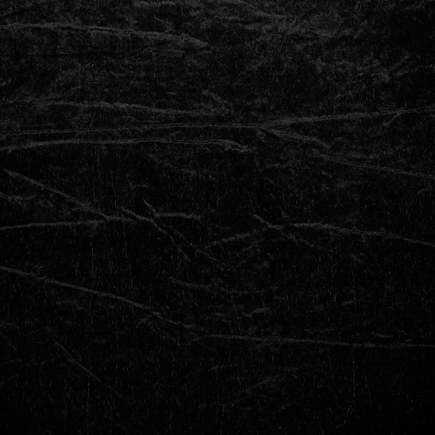 Pannesamt Stoff Schwarz – Detail