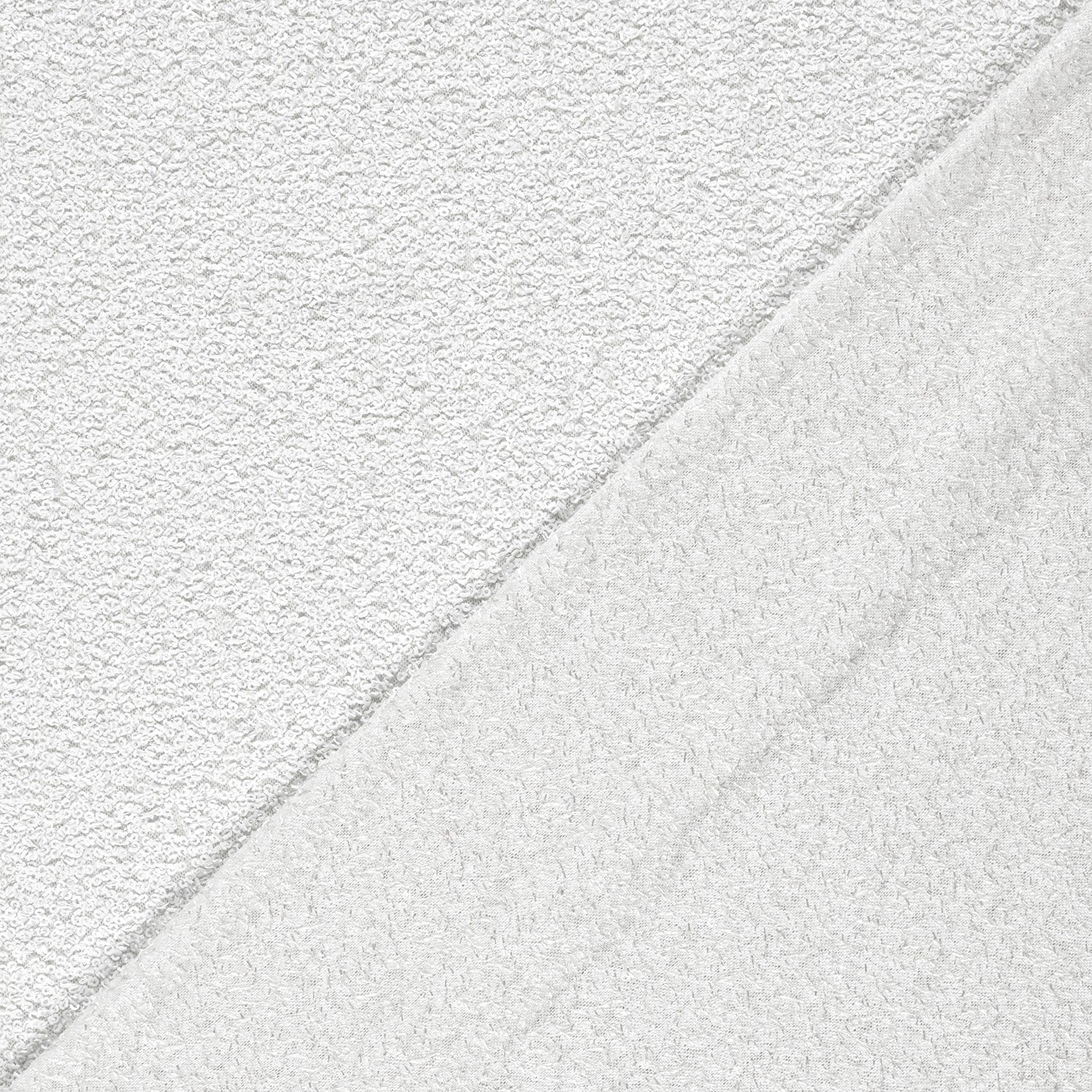 Paillettenstoff Mesh Weiß – Struktur