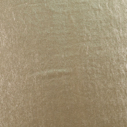Lurex Jersey Beige Uni – Metallic Stretch Stoff | Stoffeya