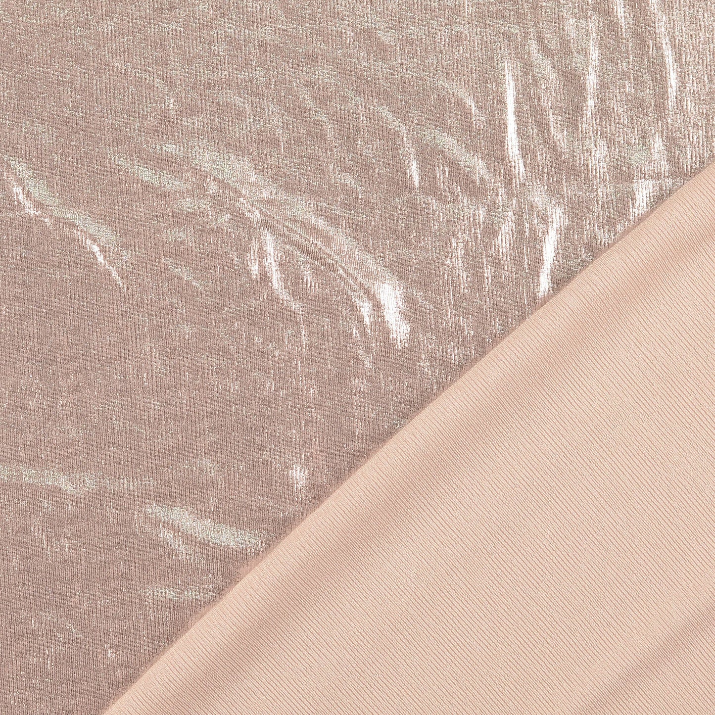 Lurex Jersey Hellrosa – Metallic Stretch Stoff | Stoffeya