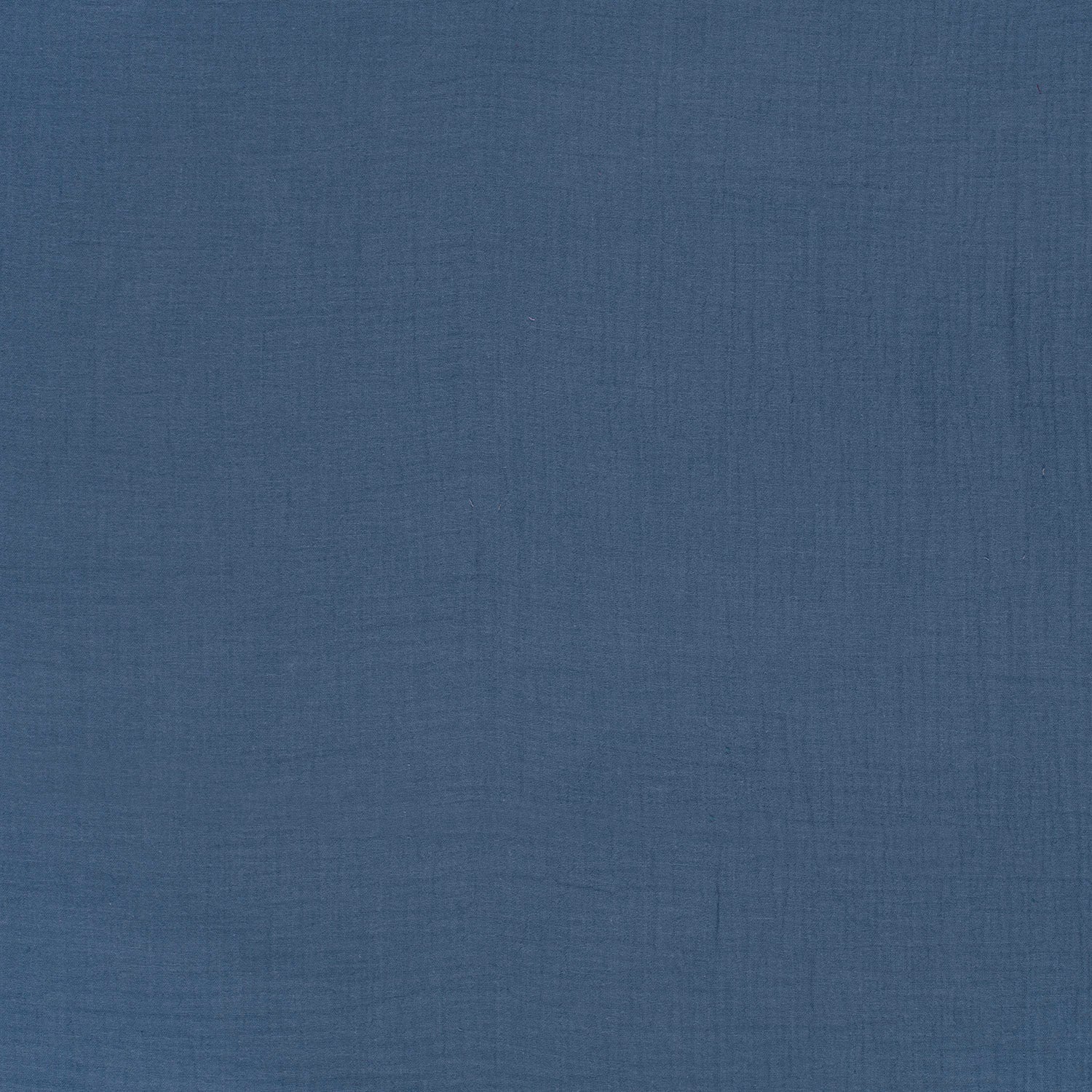 Musselin Stoff Indigoblau – Detail