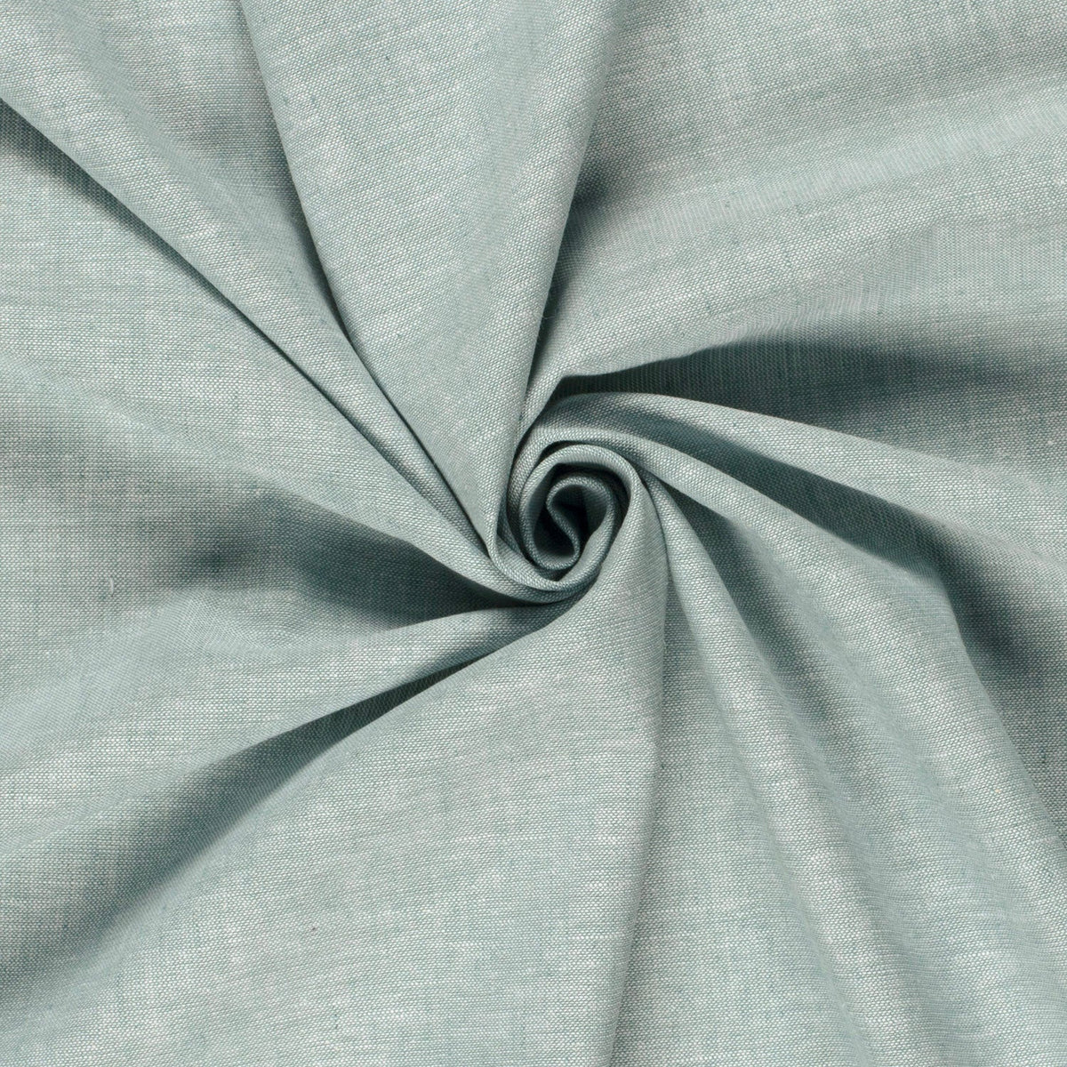 Leinen Stoff Chambré Altgrün – Leicht & Elegant