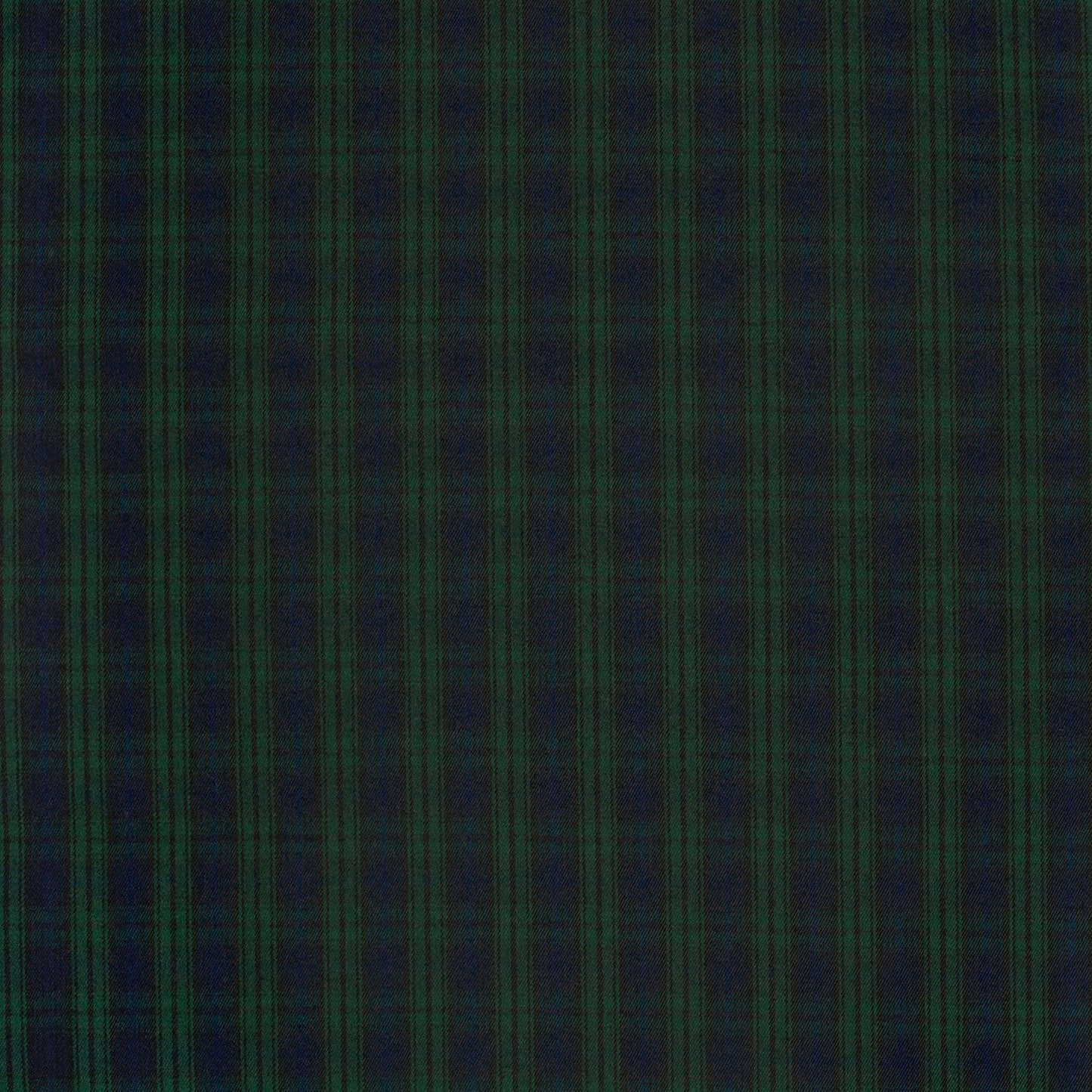 Gabardine Schottenkaro Dunkelgrün – Detail