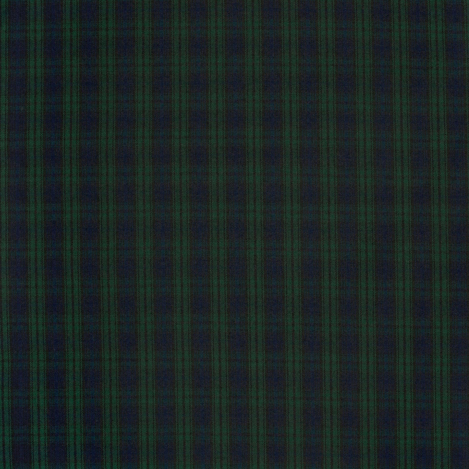 Gabardine Schottenkaro Dunkelgrün – Detail