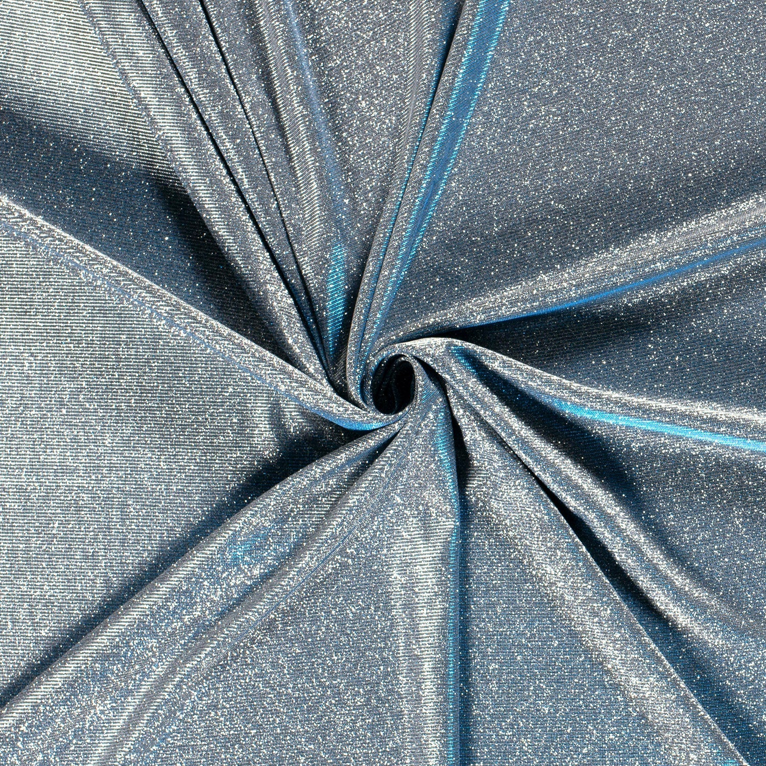 Glitzer Jersey Stoff Babyblau – Stoffeya