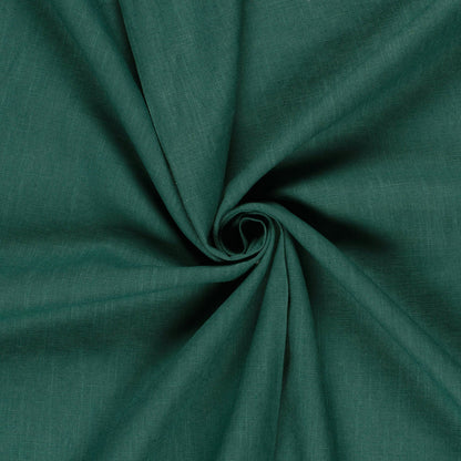 Leinen Baumwolle Tannengrün – Detail