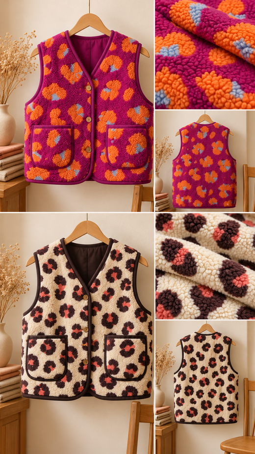 🐆 COZY WILD 🧡 Unsere neuen Teddy-Stoffe sind da!