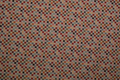 Bunter Karo Polsterstoff – ideal für Möbel & Deko