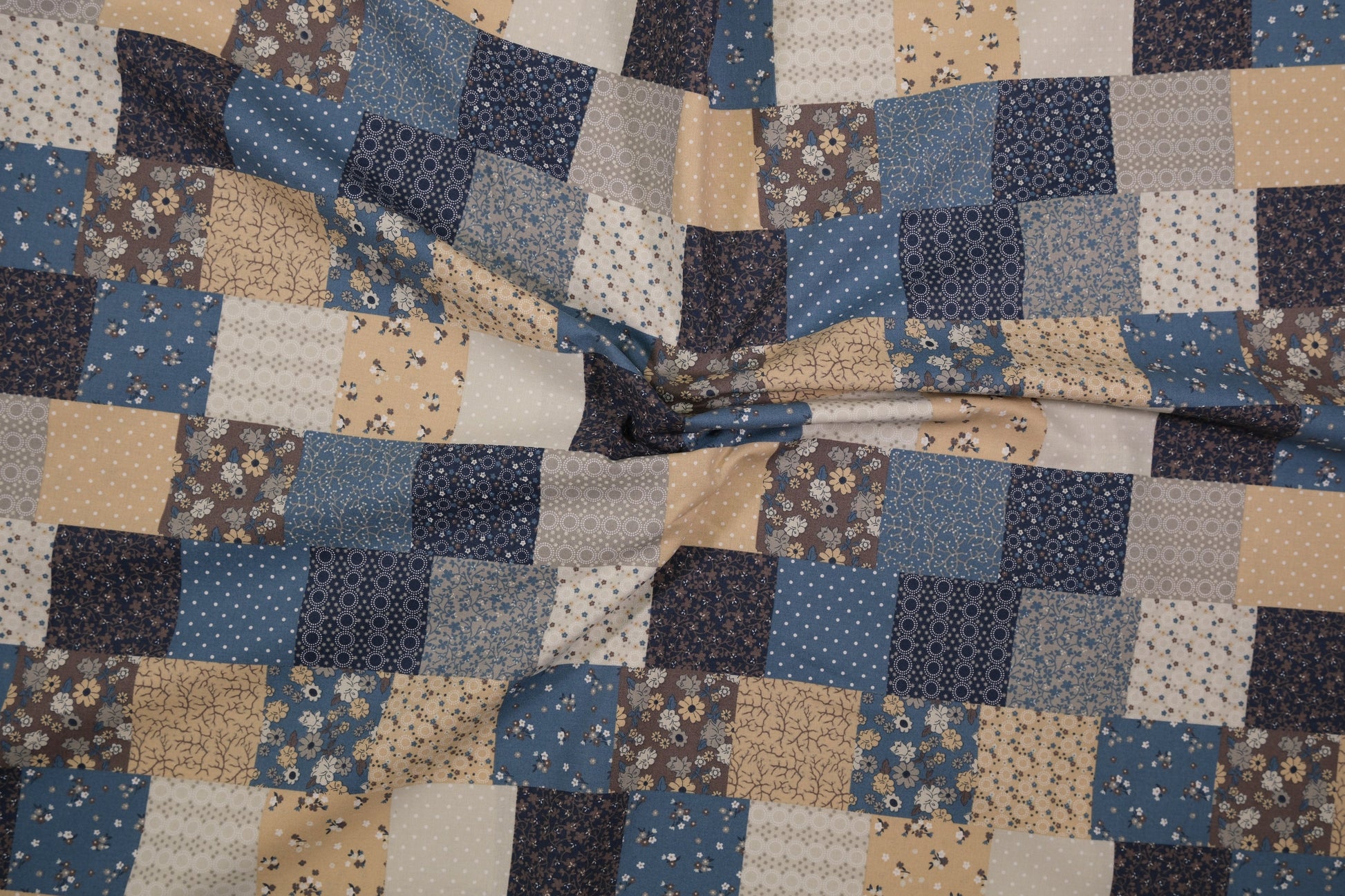Baumwollstoff Patchwork Vintage -  Webware Materialqualität 140cm