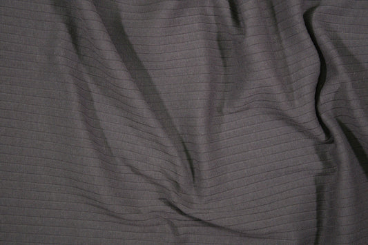 Rip Jersey in Dunkelgrau – elastisch und weich