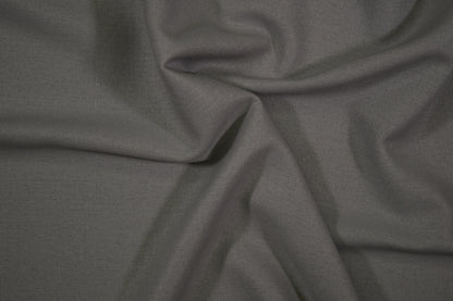 Leinen Viskose Stoff Grau – natürliche Struktur