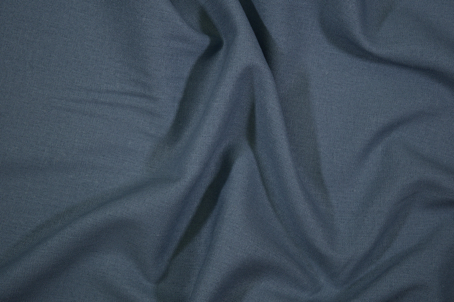 Leinen Viskose Stoff in Blau – Struktur