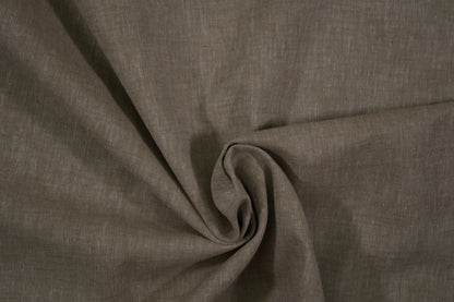 100% Leinen Stoff in Beige – weich fallender Naturstoff