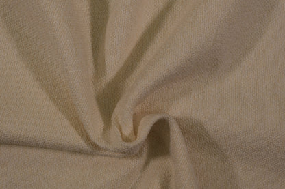 Heller Bouclé Möbelstoff in Creme – strukturierter Polsterstoff für moderne Wohnräume