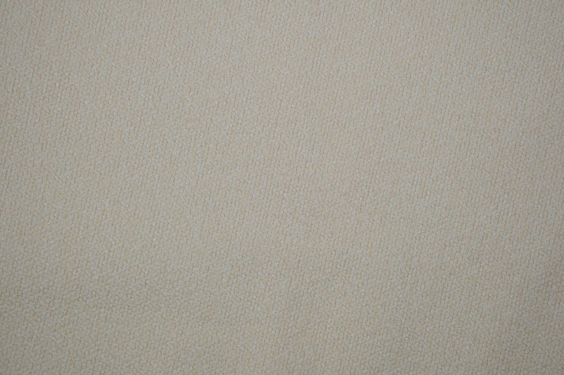 Heller Bouclé Möbelstoff in Creme – strukturierter Polsterstoff für moderne Wohnräume Detailaufnahme der Stoffstruktur