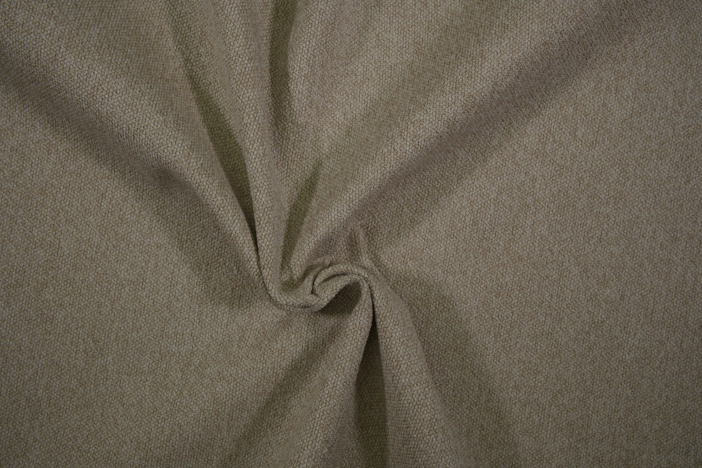 Möbelstoff Bouclé in Sandbeige als Polsterstoff für Sofa und Sessel 140 cm breit Meterware