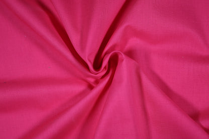 Baumwoll Stretchstoff in Fuchsia Pink – weich, elastisch und vielseitig verwendbar