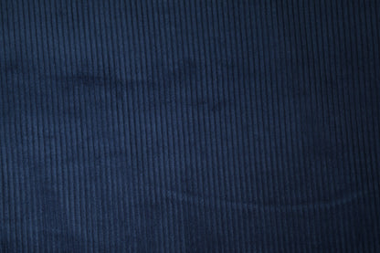 Marineblauer Cordstoff – für elegante Anwendungen