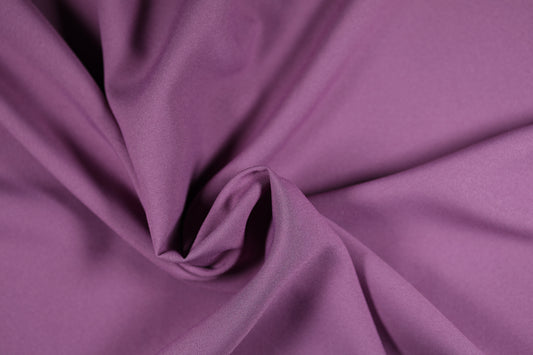 Polyester Panama Stoff in Flieder – zarte violette Nuance für elegante Dekorationen
