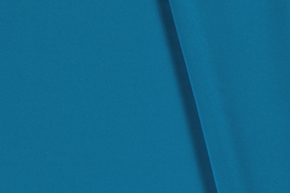 Uni Polyesterstoff aqua blau mit mattem Finish Burlington Stoffeya